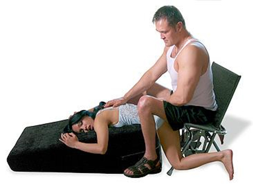 IntimateRider - Sex Chair &amp; RiderMate™ Deluxe Wedge Adventure Set for Wheelchair Users