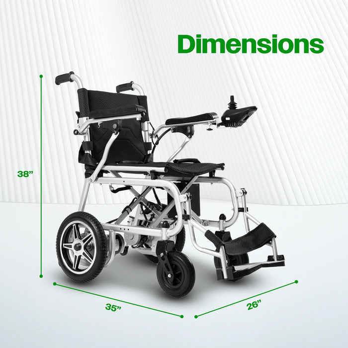 Culver Mobility - ARTEMIS PRO -Lightweight Foldable Electric Wheelchair 500W-12 miles