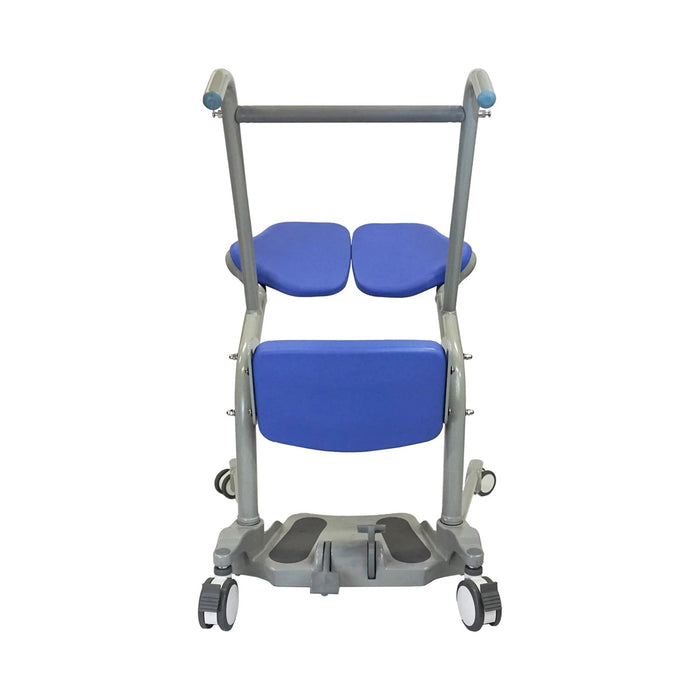 Mobile PatientLift - Ascend & Go Sit-to-Stand Lift – Ergonomic Patient Transfer Device with Pivoting Seat, Dual-Locking Wheels, and Supportive Handle for Safe and Comfortable Transfers