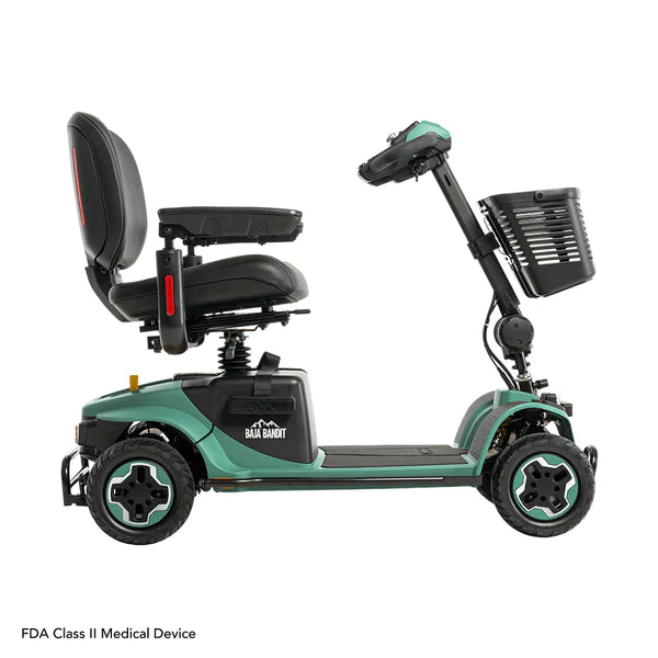 Pride Mobility Baja® Bandit 4 Wheel Motorized Scooter - BA140-20Ah-SG