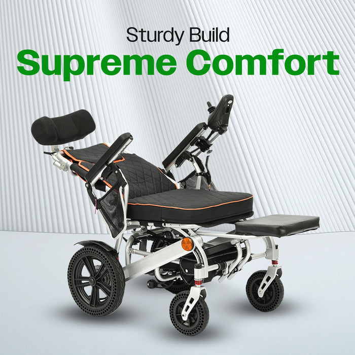 Culver Mobility - PANTHER Electric Wheelchair for Adults, All Terrain Foldable Wheelchairs