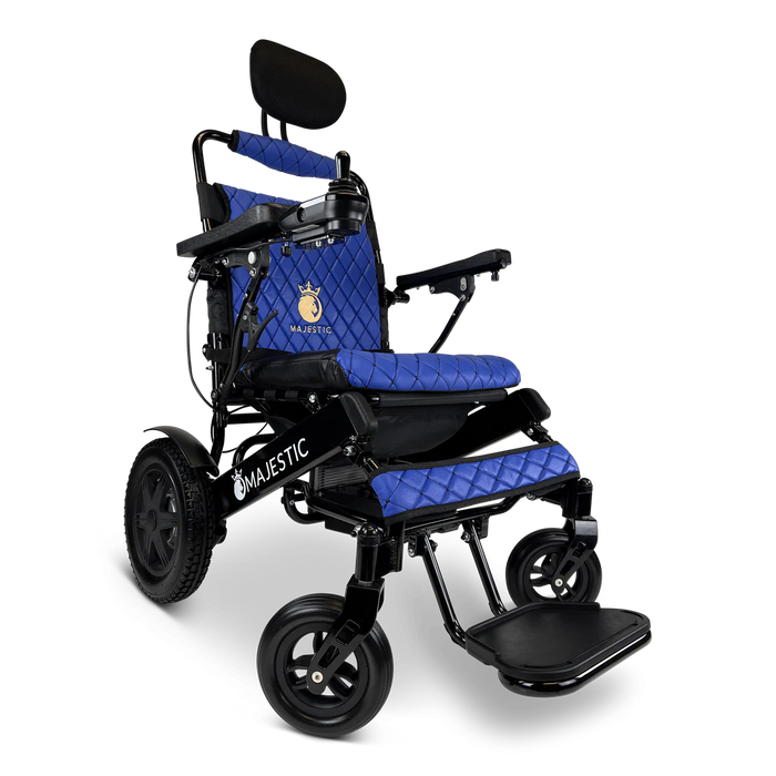 ComfyGo - Majestic IQ-9000 Long Range Folding Electric Wheelchair With Optional Auto-Recline