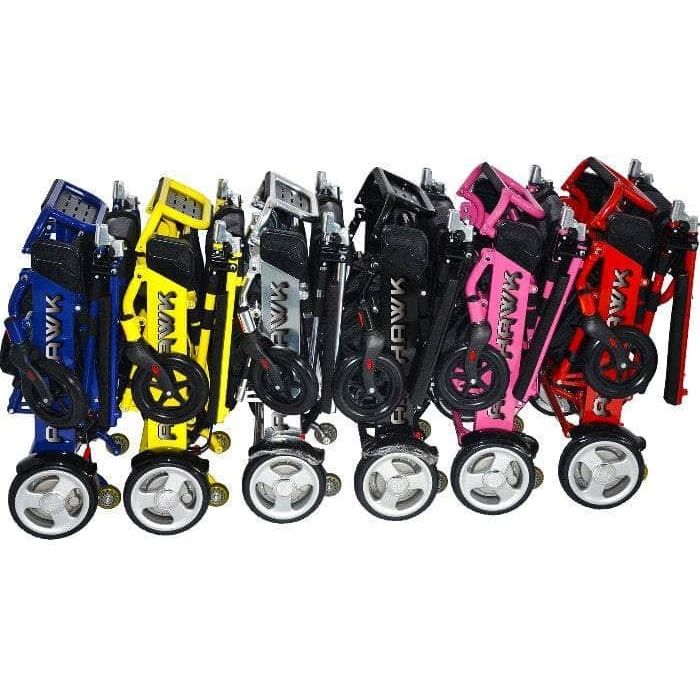 Discover Your Mobility - Air Hawk Foldable Electric Power Wheelchair
