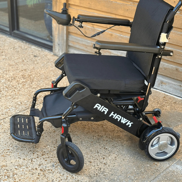 Discover Your Mobility - Air Hawk Foldable Electric Power Wheelchair