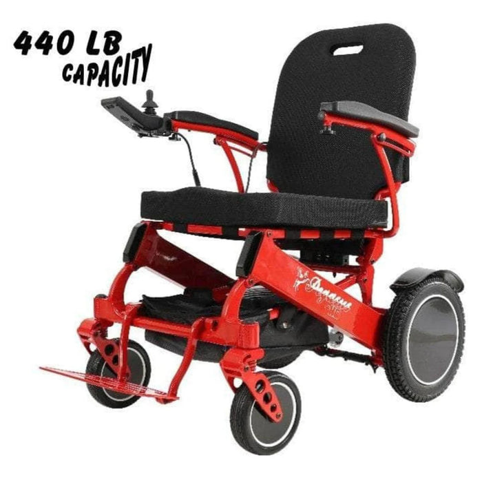 Discover Your Mobility - Pegasus Plus HD Bariatric Foldable Wheelchair