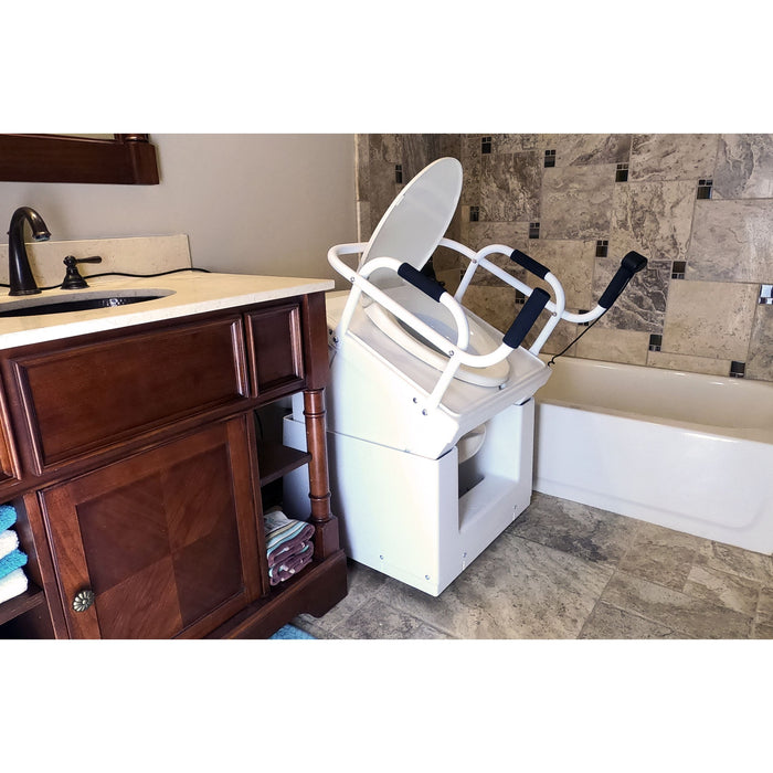 Throne Buttler - Powered Lift Toilet Chair Standard Toilet Seat