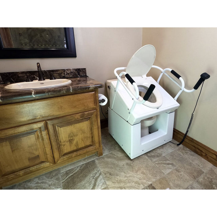 Throne Buttler - Powered Toilet Lift Chair with base bidet seat