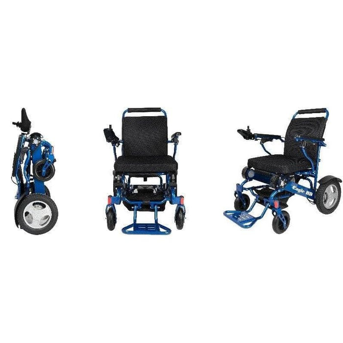 Discover Your Mobility - Eagle Heavy Duty Power Wheelchair Portable, Foldable