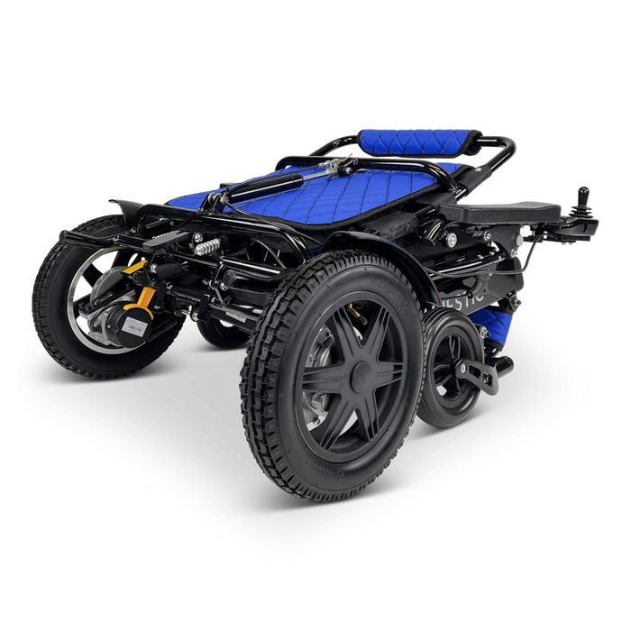 ComfyGo - Majestic IQ-9000 Long Range Folding Electric Wheelchair With Optional Auto-Recline