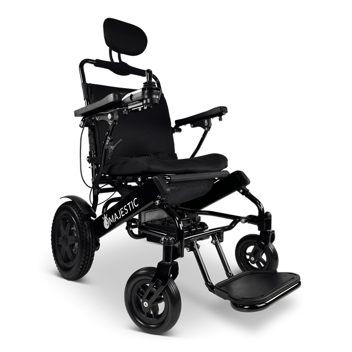 ComfyGo - Majestic IQ-9000 Long Range Folding Electric Wheelchair With Optional Auto-Recline