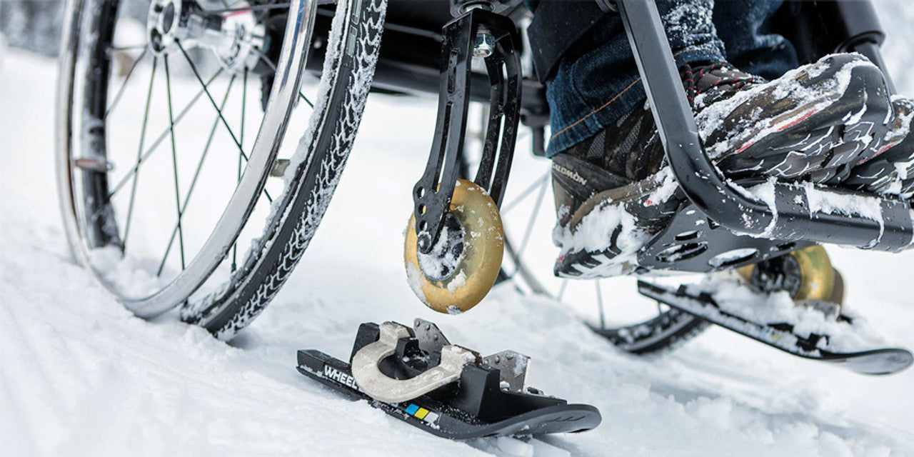 Living Spinal - Wheel Blades S- Wheelchair skis for snow and sand (pair)