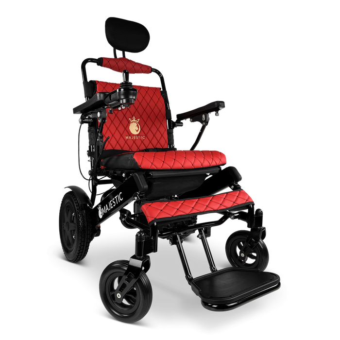 ComfyGo - Majestic IQ-9000 Long Range Folding Electric Wheelchair With Optional Auto-Recline